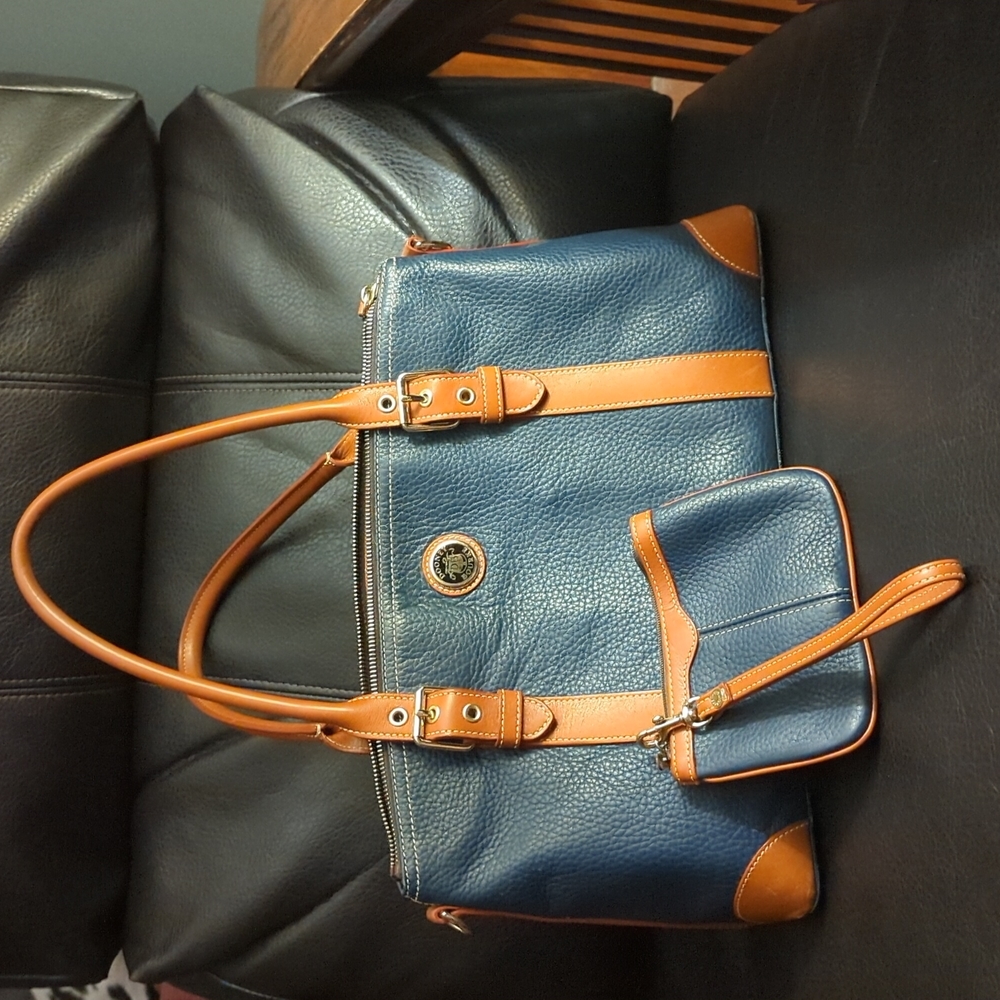 Dooney & Bourke Leather Satchel & Wristlet